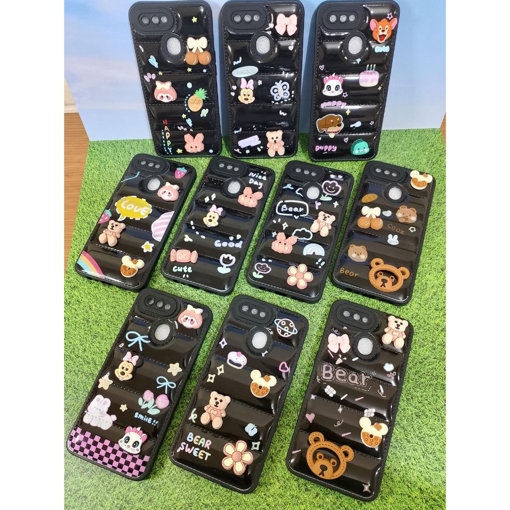 SAMSUNG A01/A01 CORE/A13/A23/A33/A53/A73 /A12/A22/A32 CASE MOTIF GAMBAR 3D TIMBUL KODE CB D001-D010 