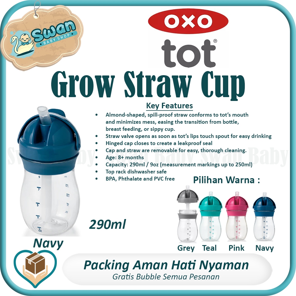 OXO Tot Grow Straw Cup 9oz
