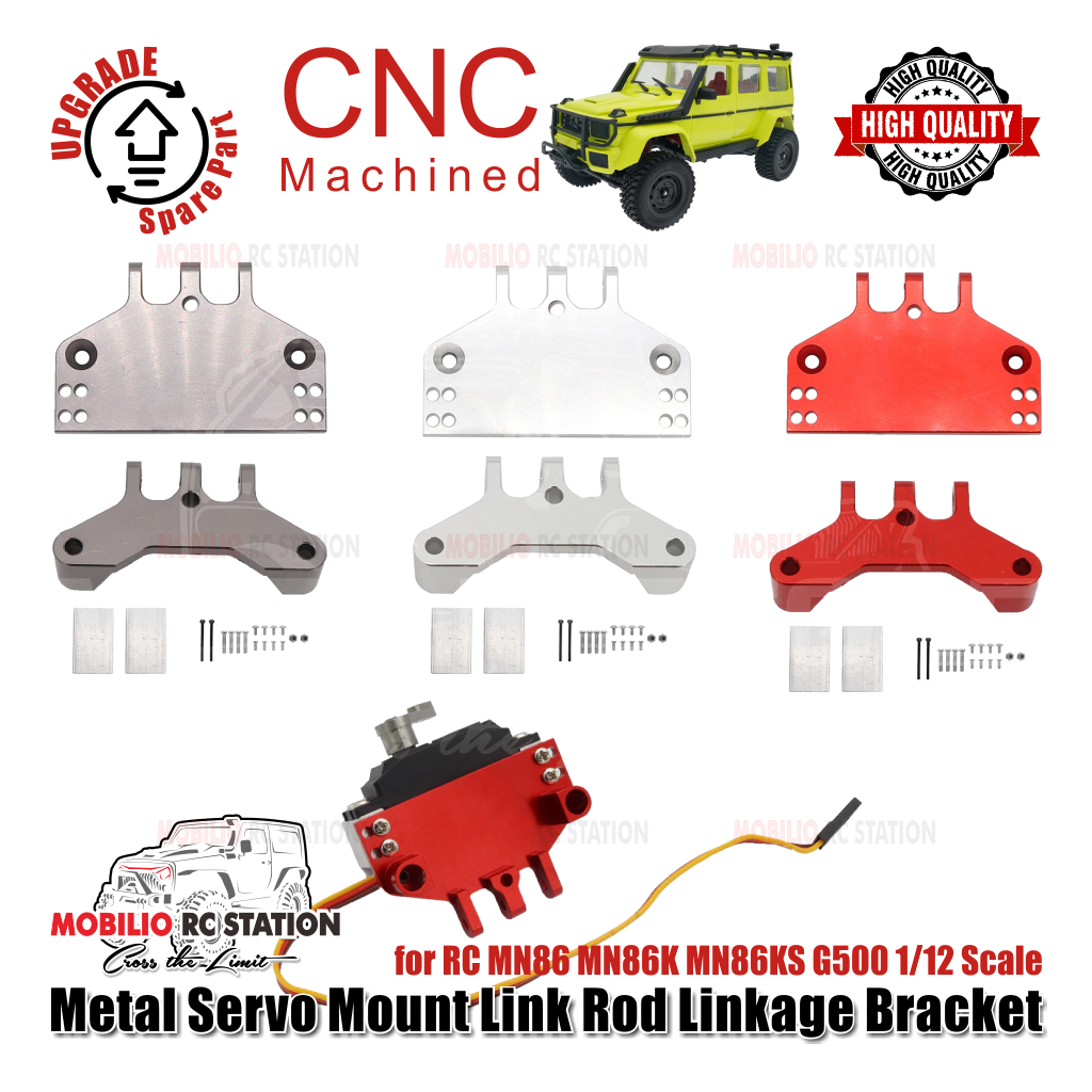 Metal Servo Mount Link Rod Linkage Bracket for RC MN86 MN86K MN86KS