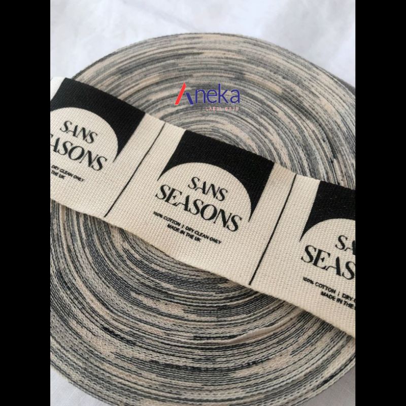 

Label Baju / Label Hijab / Label Katun 4cm