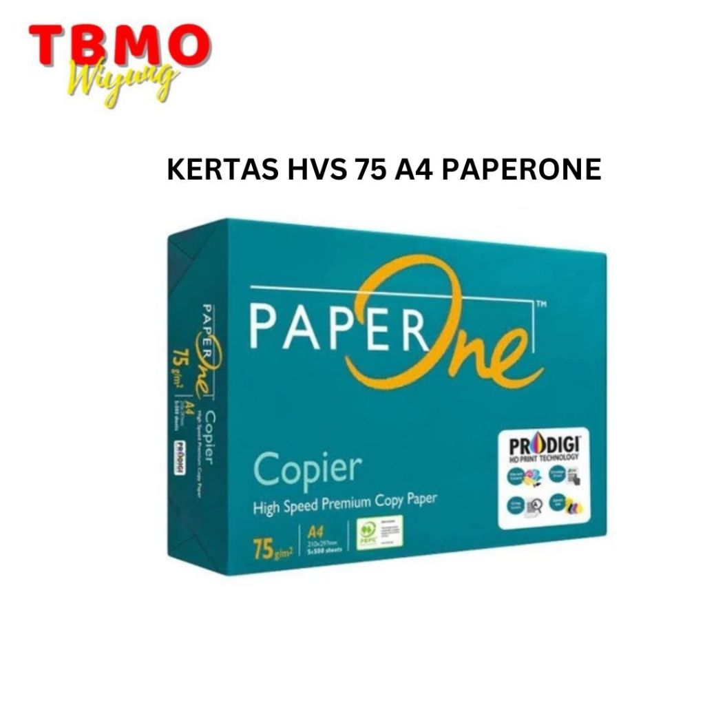 

TBMO KERTAS HVS 75 A4 PAPERONE