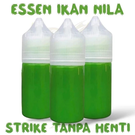 Essen ikan nila 30ml media lumut paling ampuh essen ikan nila cacing essen ikan liar nila pelet esse