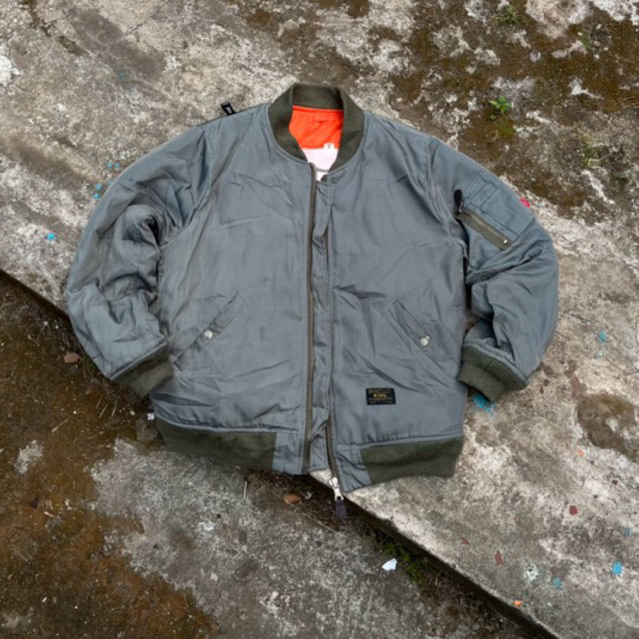 WTAPS MA-1  Nylon Twill Jacket Size Large