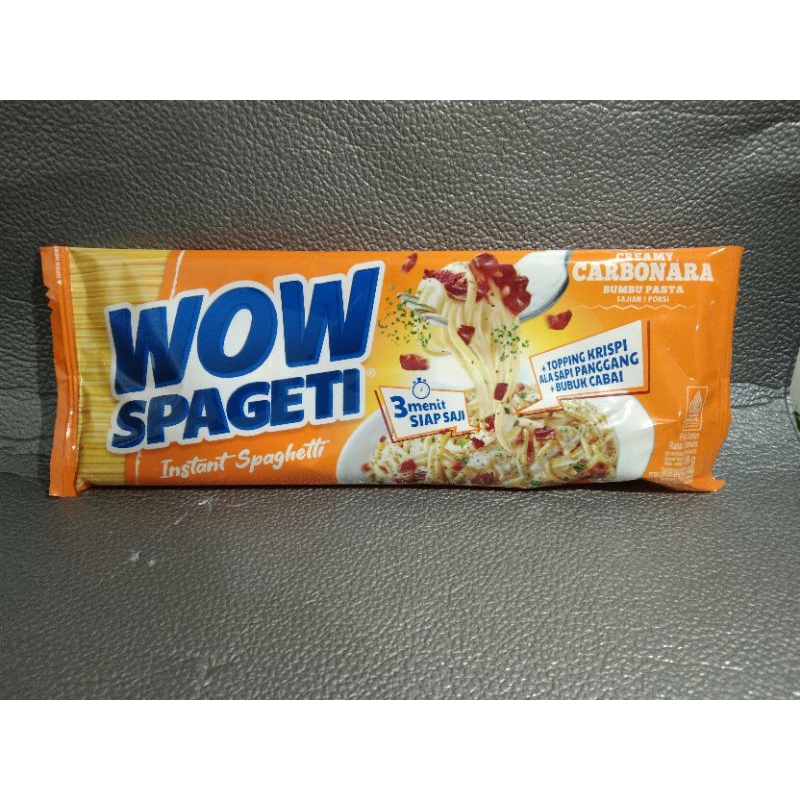 

Wow Spageti Mie instan Carbonara 88gr