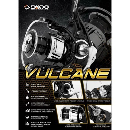 Reel pancing daido vulcane hp 1000-3000