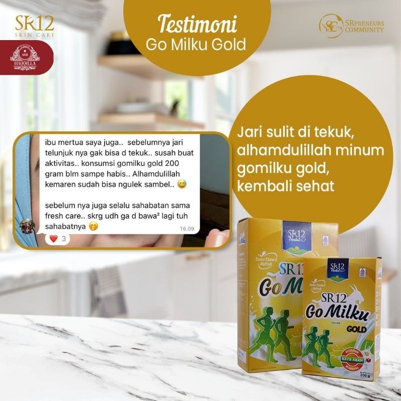 

GOMILKU SUSU KAMBING ETAWA GOLD SUSU SR12 HERBAL SKINCARE