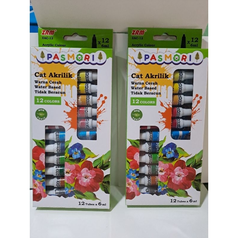 

Cat Akrilik Pasmori ZRM (ZAC-12) 12 Warna