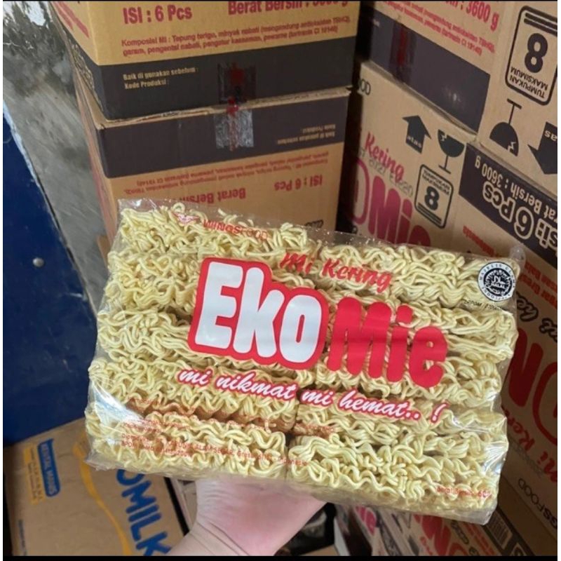 

1 dus eko mie super 600 gram x 6 bungkus
