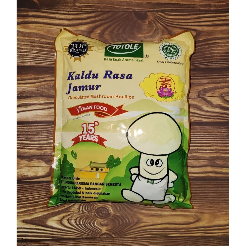 

Totole Kaldu Jamur 1000gr / 1kg | Bumbu Masak Halal Praktis Bergizi Tanpa MSG