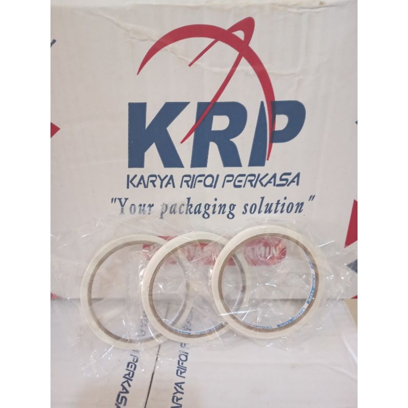 

DOUBLE TAPE 6 MM X 10 YARD | DOUBLE TAPE 1 DUS ISI 576 PCS | Double Tape Berkualitas
