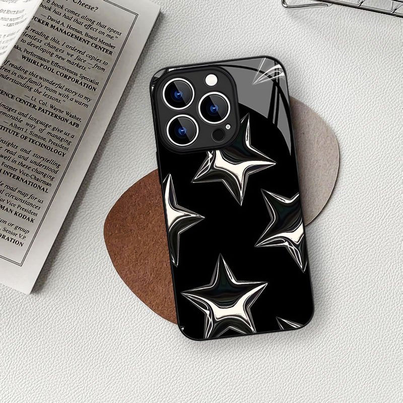 Kaca Soft Case Untuk iPhone Case 15 14 13 12 11 Pro Max SE 2020 X XR XS ip 8 7 Plus Premium Edge Gla