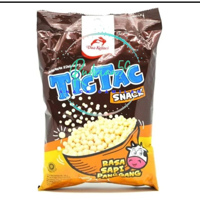 

Kacang tic tac Sapi panggang pak isi 10 pcs