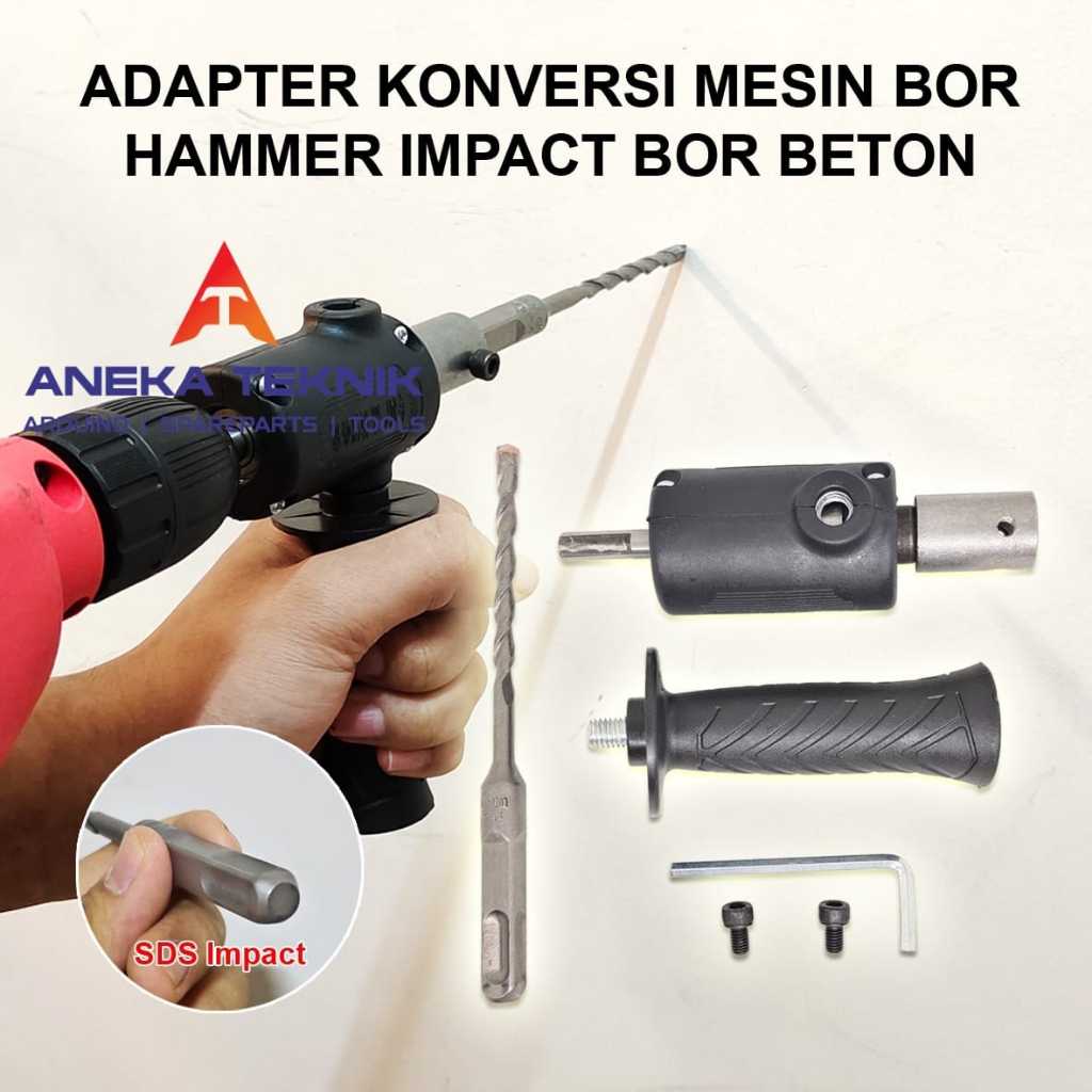 Adapter Konversi Mesin Bor Hammer Impact untuk Bor Beton