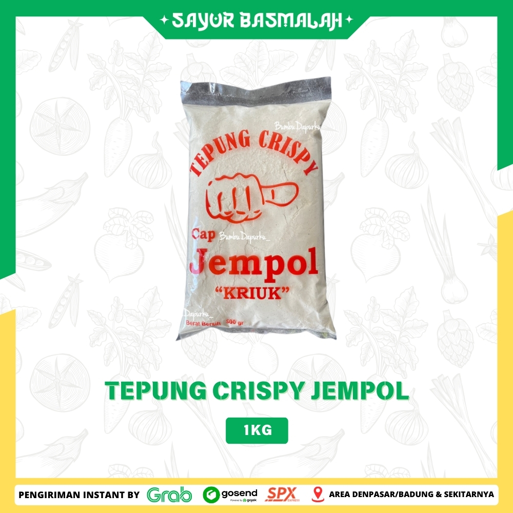 

Tepung Crispy Jempol 1kg - Sayur Basmalah