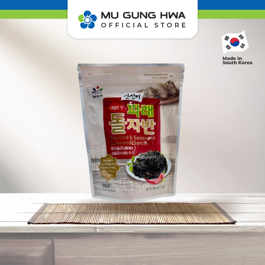 

Shinsunmi Roasted & Seasoned Seaweed Spicy - 60g