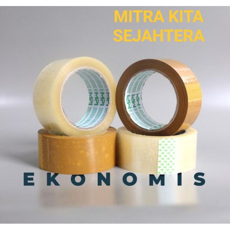 

LAKBAN BENING / LAKBAN COKLAT/ LAKBAN MASTER PACK INDONESIA EKONOMIS 45mm x 100 Yard