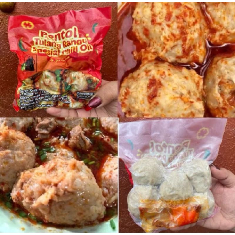 

pentol tulang rangu by yuk ning dengan chili oil