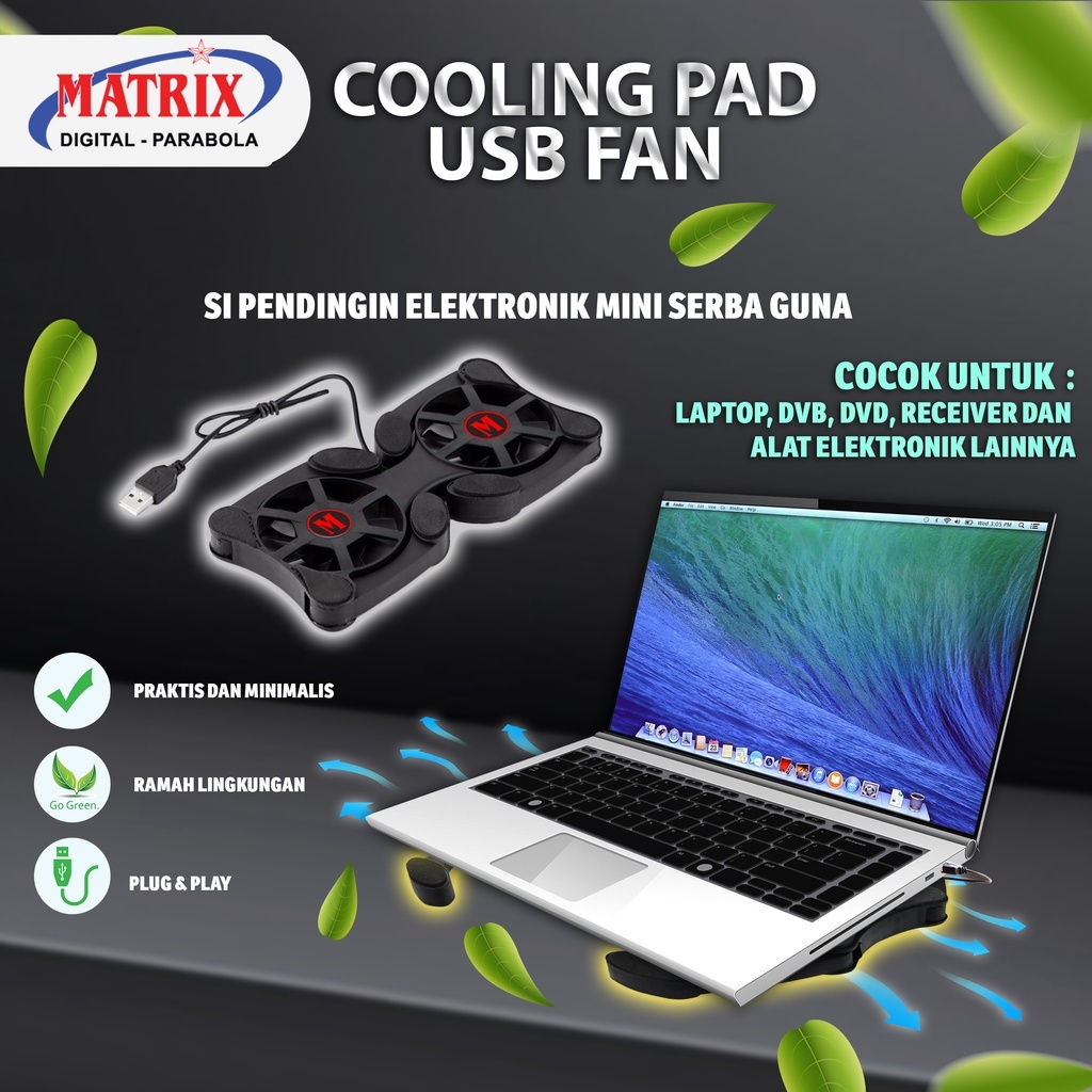 COOLING PAD USB FAN