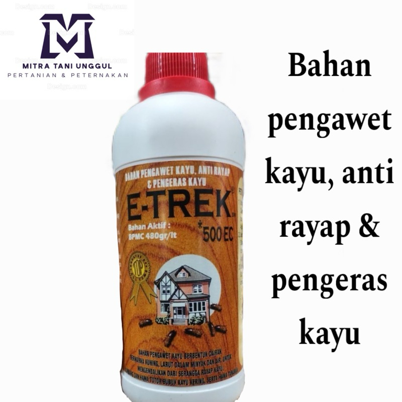 bahan pengawet kayu anti rayap E-TREK 500EC