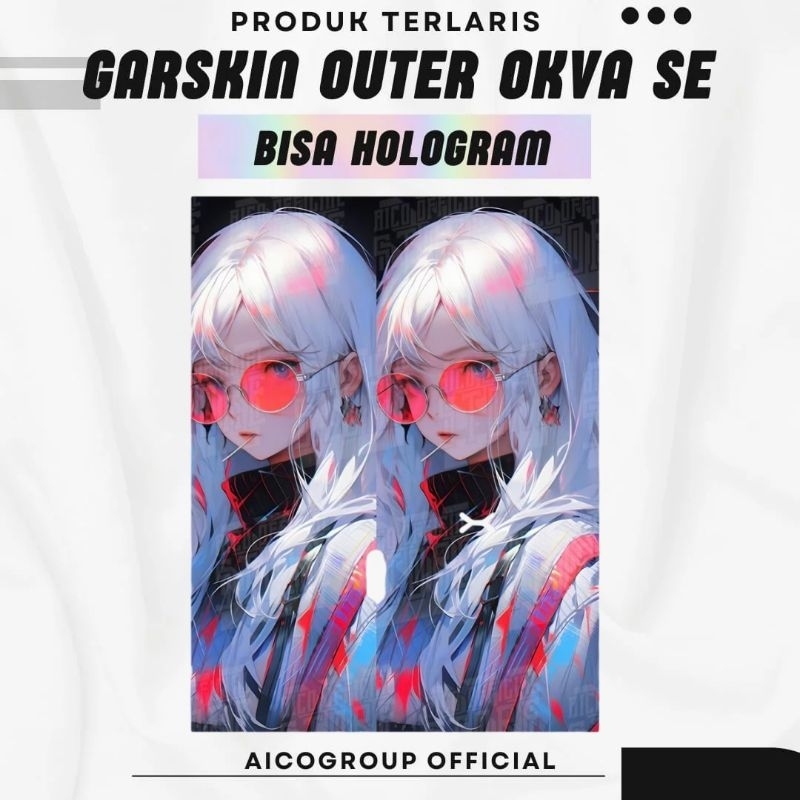 

JAKACUSTOM - Stiker Garskin Oxvha SE Bisa Hologram Original Desain Full Motif Bisa Custom Anti Air Tahan Lama