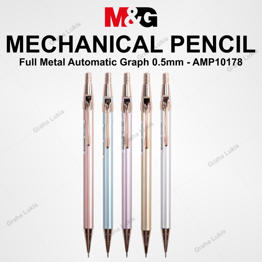 

M&G Mechanical Pencil AMP10178 0.5 mm - Full Metal Automatic Graph