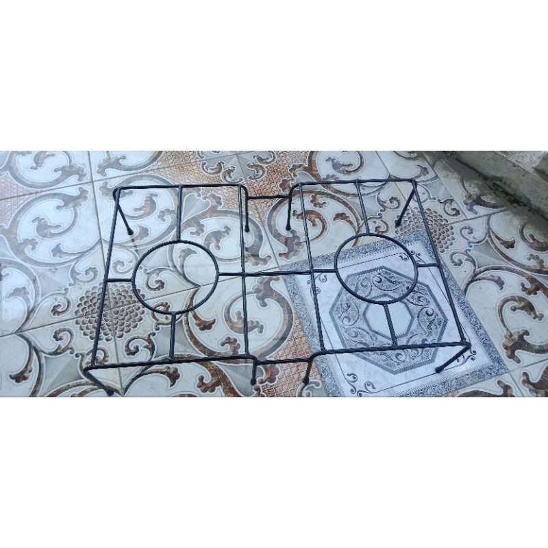 TATAKAN TUNGKU KOMPOR RINAI 2 tungku