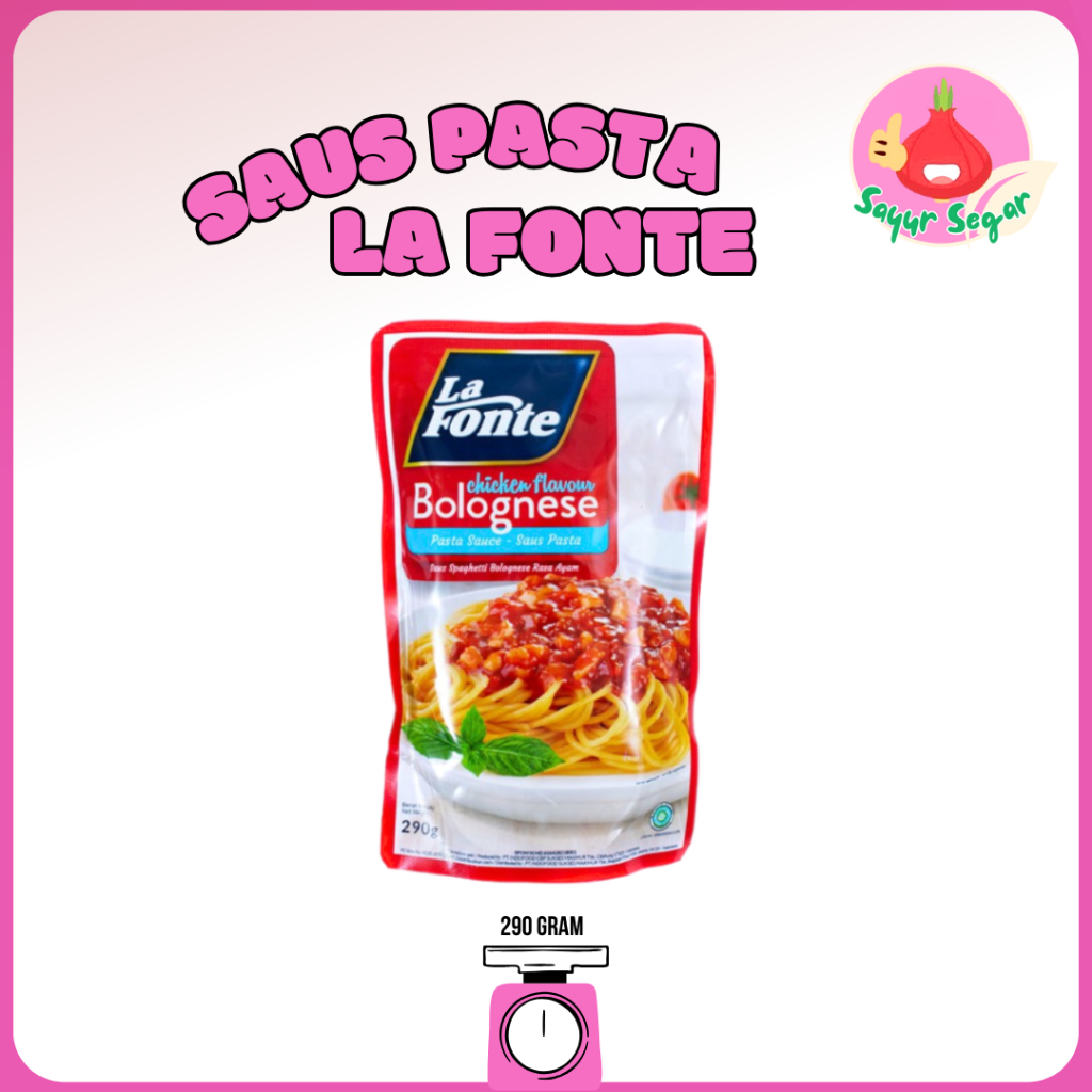 

Sayur Segar - La Fonte Saus Pasta Rasa Ayam 290 gr / Chicken Pasta Sauce