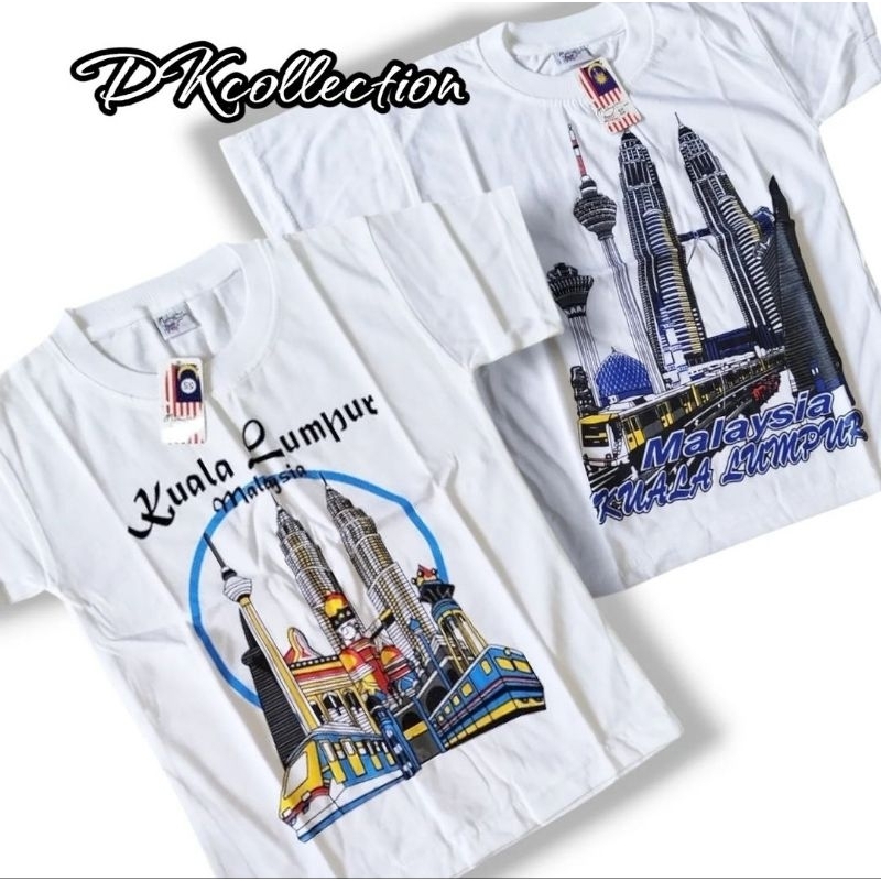 kaos anak Malaysia souvenir kuala lumpur
