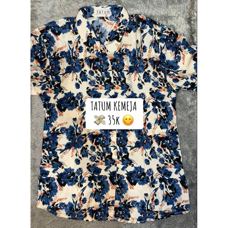 KEMEJA MOTIF BUNGA TATUM ID