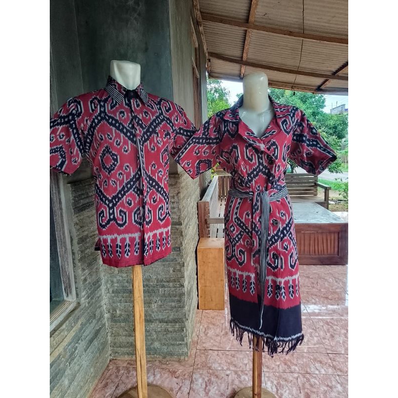baju couple tenun Jepara
