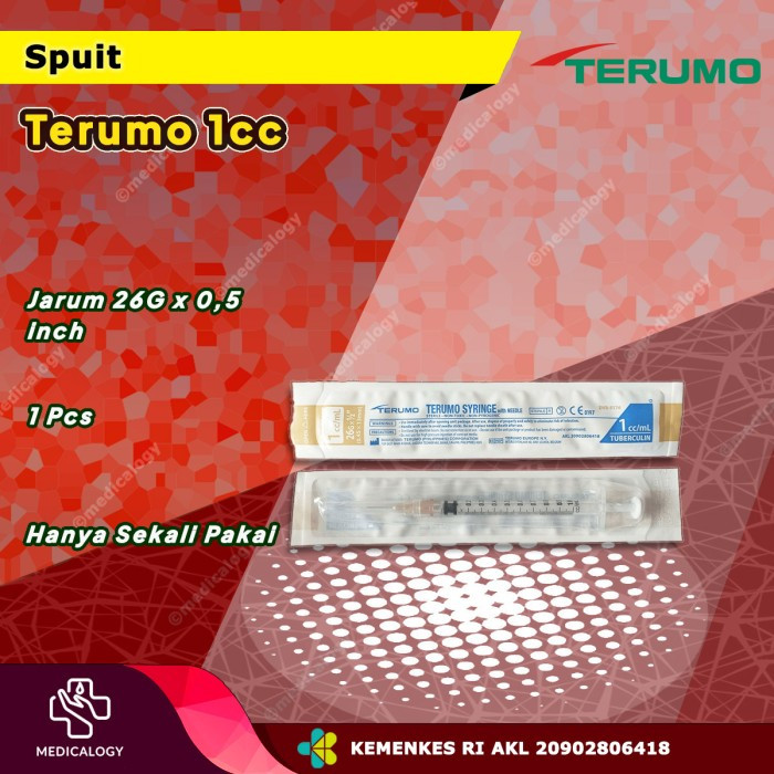 Spuit Terumo 1 cc Ecer Satuan