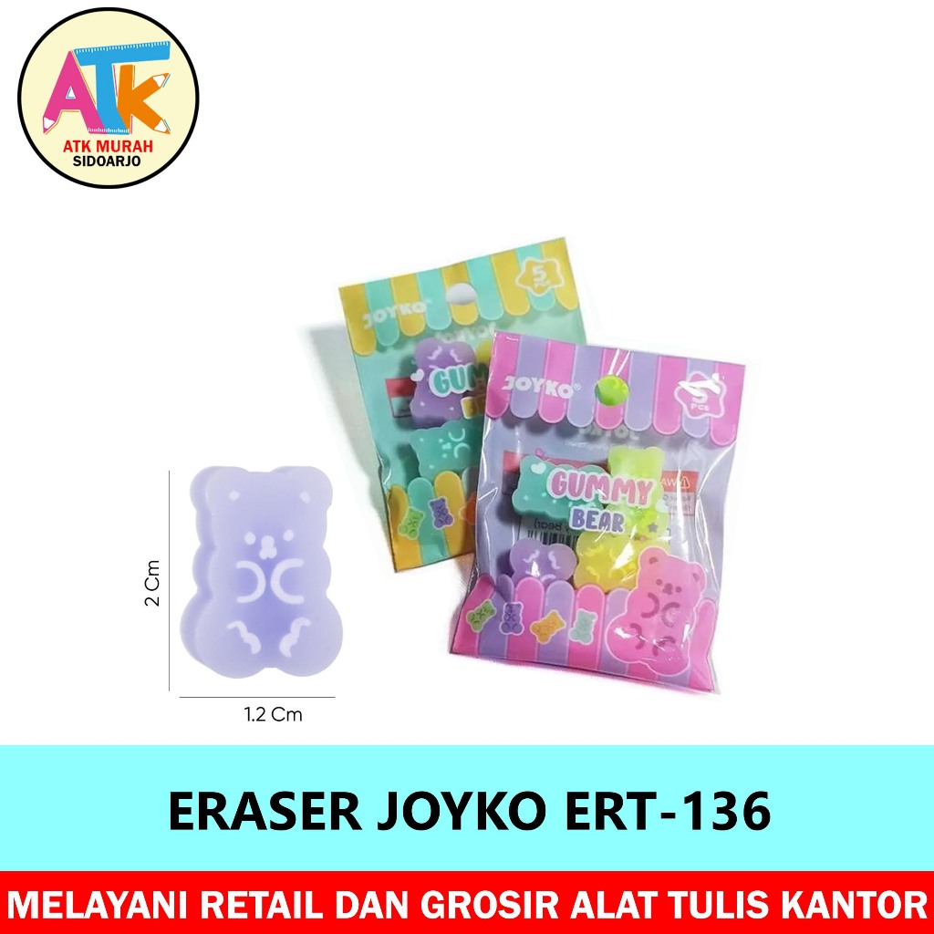 

PENGHAPUS / ERASER JOYKO ERT-136