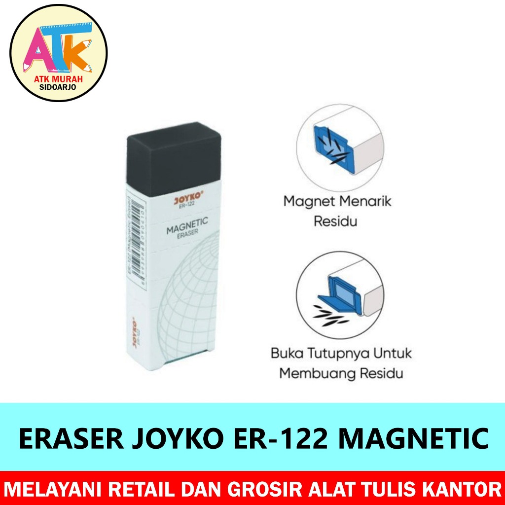 

PENGHAPUS / ERASER JOYKO ER-122 MAGNETIC