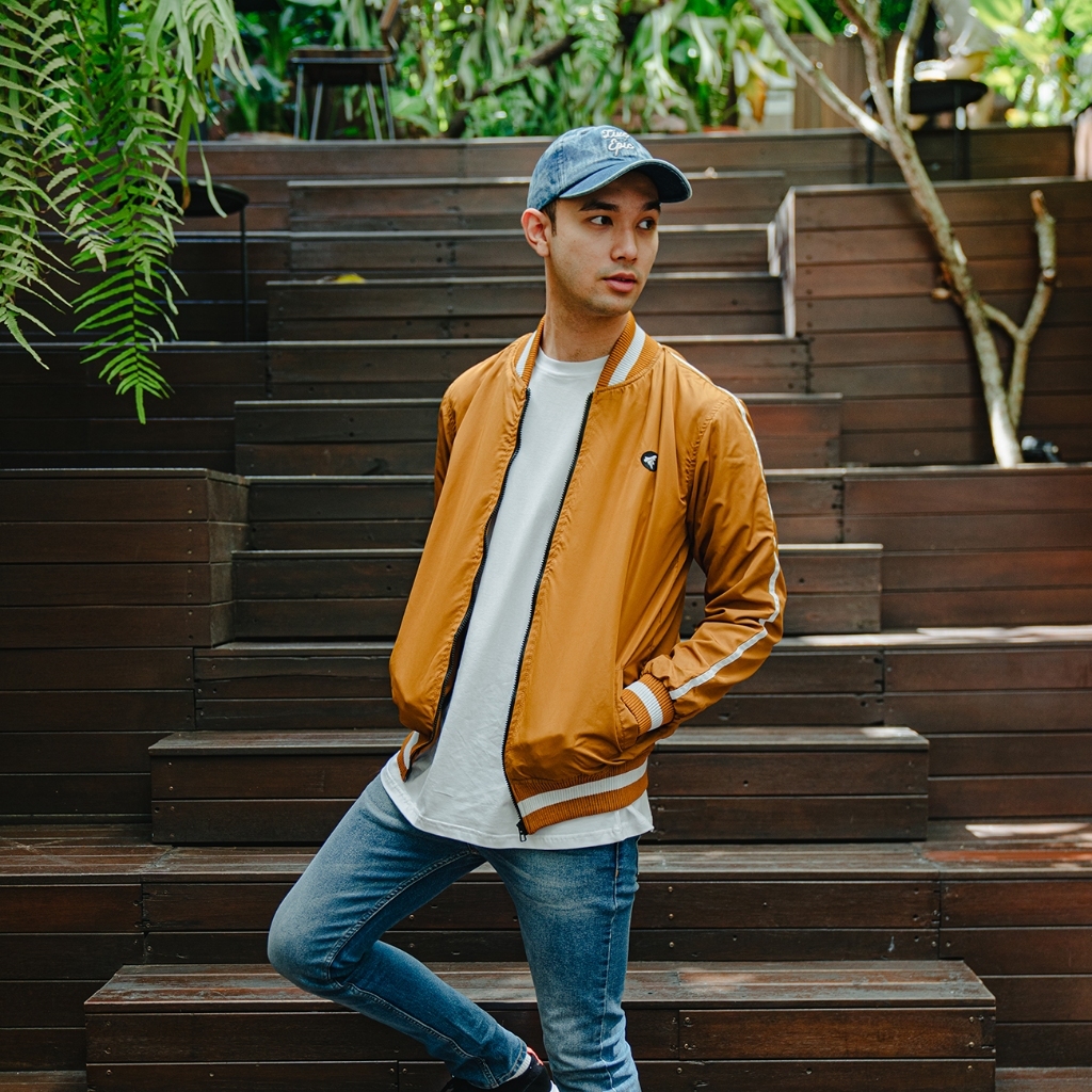 BRODO - Jacket Bromb Varsity Jacket Brown