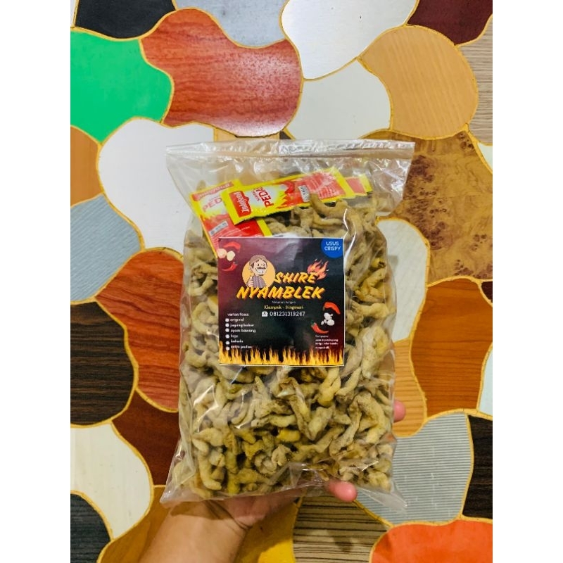 

keripik usus ayam aneka rasa