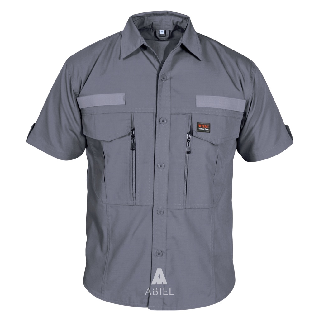 DIKIRIM DARI BANDUNG WTAC Baju Kemeja Lengan Pendek Pria Pdl Lapangan Model Tactical