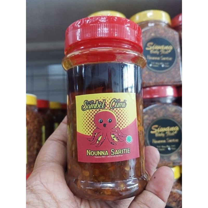 

Sambal Cumi Nounna Saritie Oleh - Oleh Khas Indramayu Jawa Barat