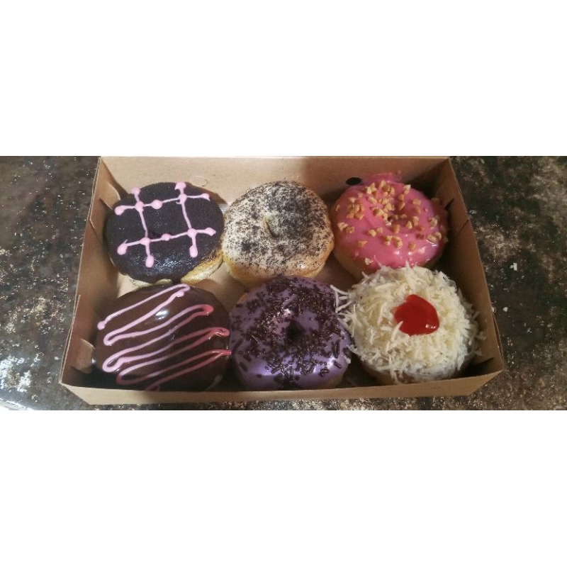 

Donat mix rasa isi 6