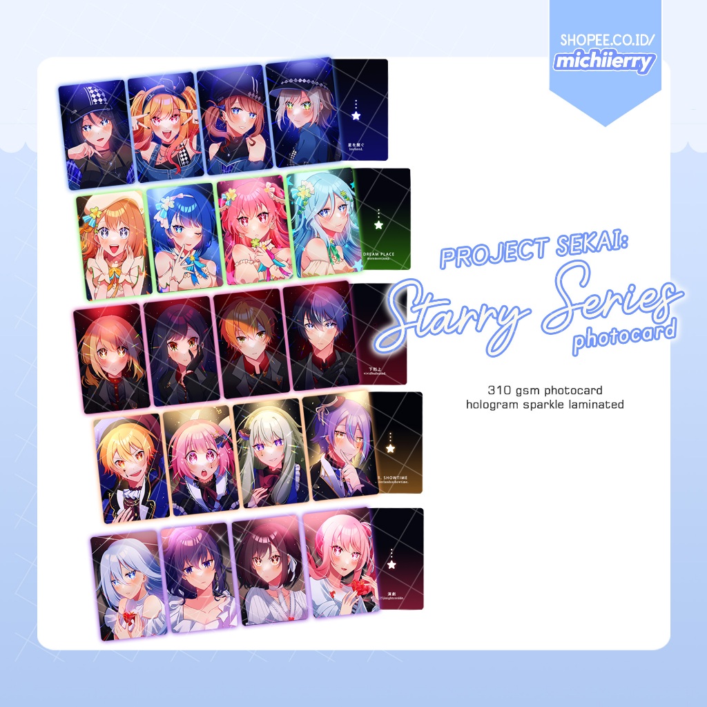 Project Sekai Starry Photocard Series