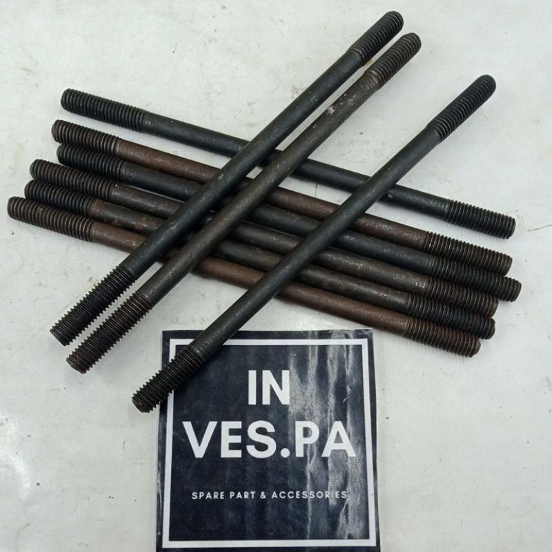 baut baud blok boring vespa spartan excel 200cc