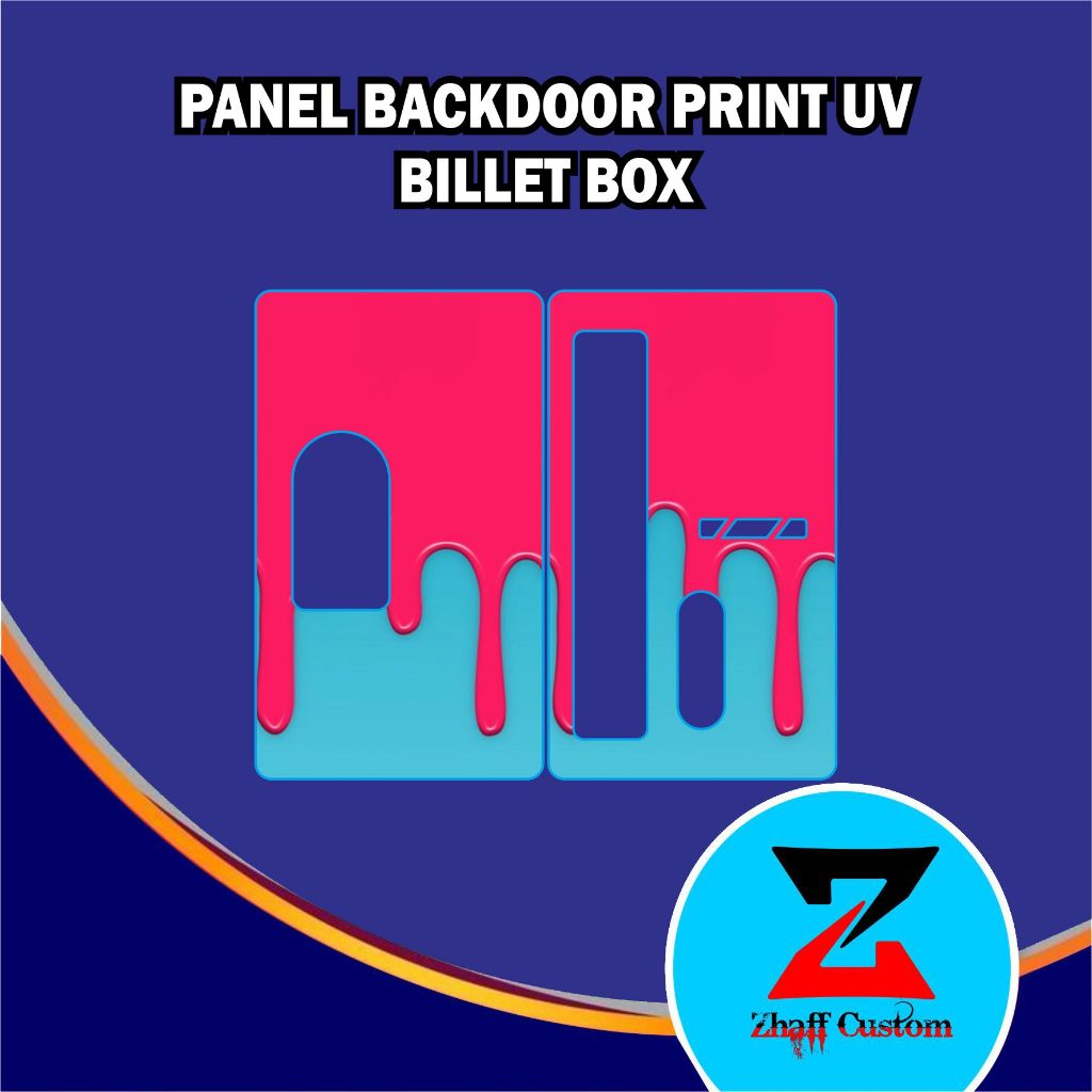 

ACCESORIES Backdoor akrilik BILETBOXX print UV panel Akrilik