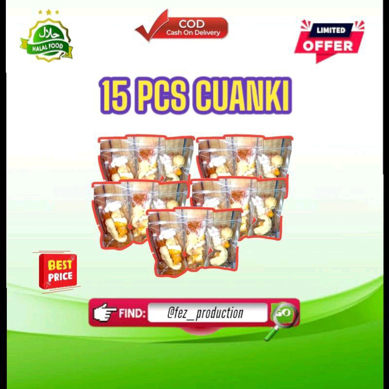 

PAKET 15 PCS CUANKI INSTAN TERMURAH