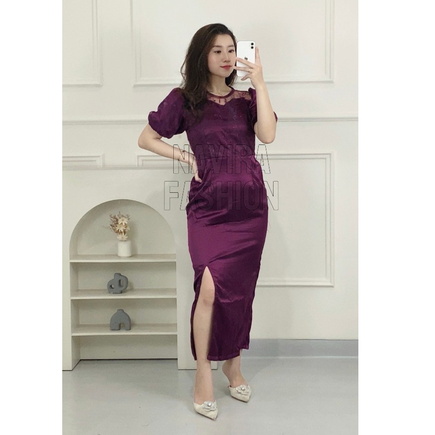 Navira - Dress Alesia - Dress Pesta - Dress Natal - Dress Kondangan Terbaru