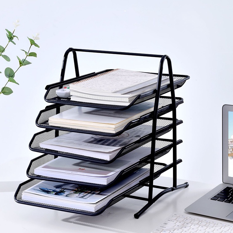 

KODE T6Q Rak Kertas Dokumen Surat 5 Susun Paper Document Letter Tray Tier