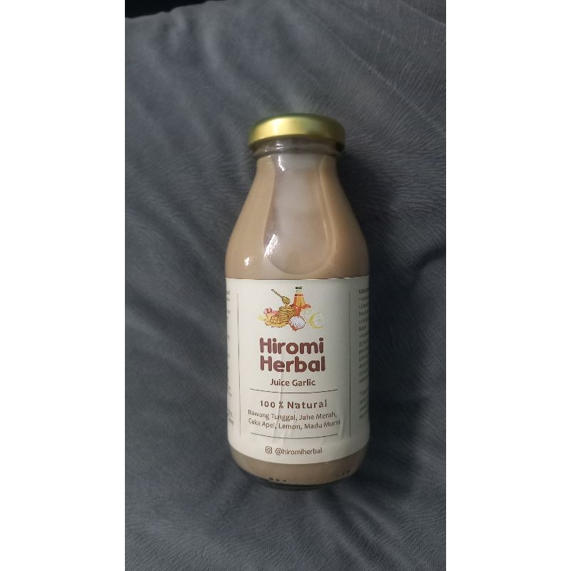 

JUS GARLIC DIET PELANGSING HIROMI HERBAL Kemasan 300ml Penurun Berat Badan Obat Kolesterol