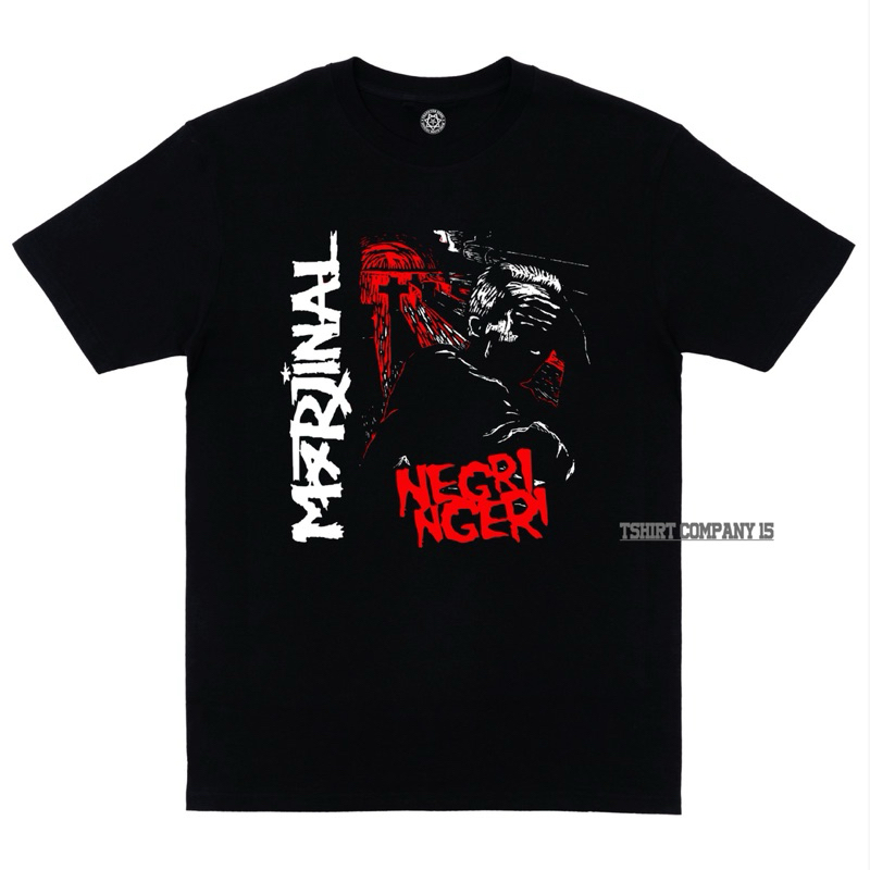 Marjinal Punk - Negri Ngeri Kaos band Marjinal Punk negri Ngeri Kaos Band metal