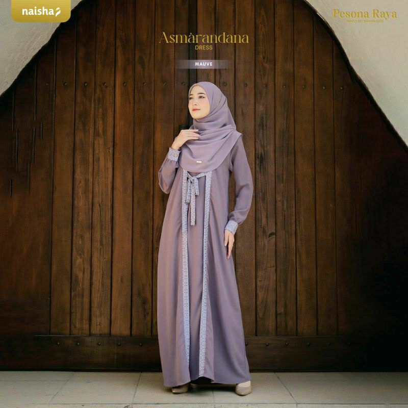 Naisha _ ASMARANDANA MAUVE FAMILY SET (PO)