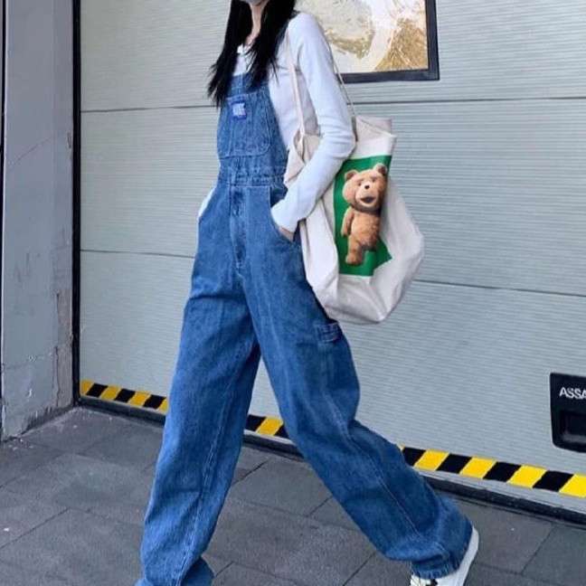 Cashback Baju Kodok Wanita  Flow Jumpsuit Wanita Korean Style Baju Kodok Overall Kekan