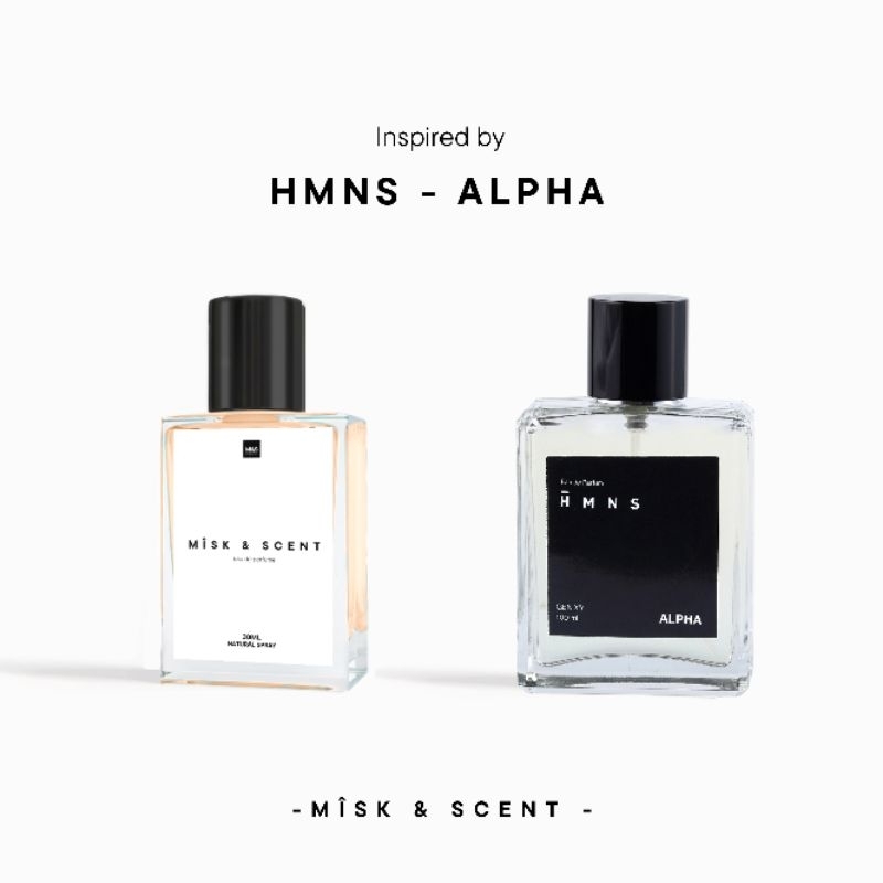 Parfum HMNS Alpha inspired - Parfum Unisex