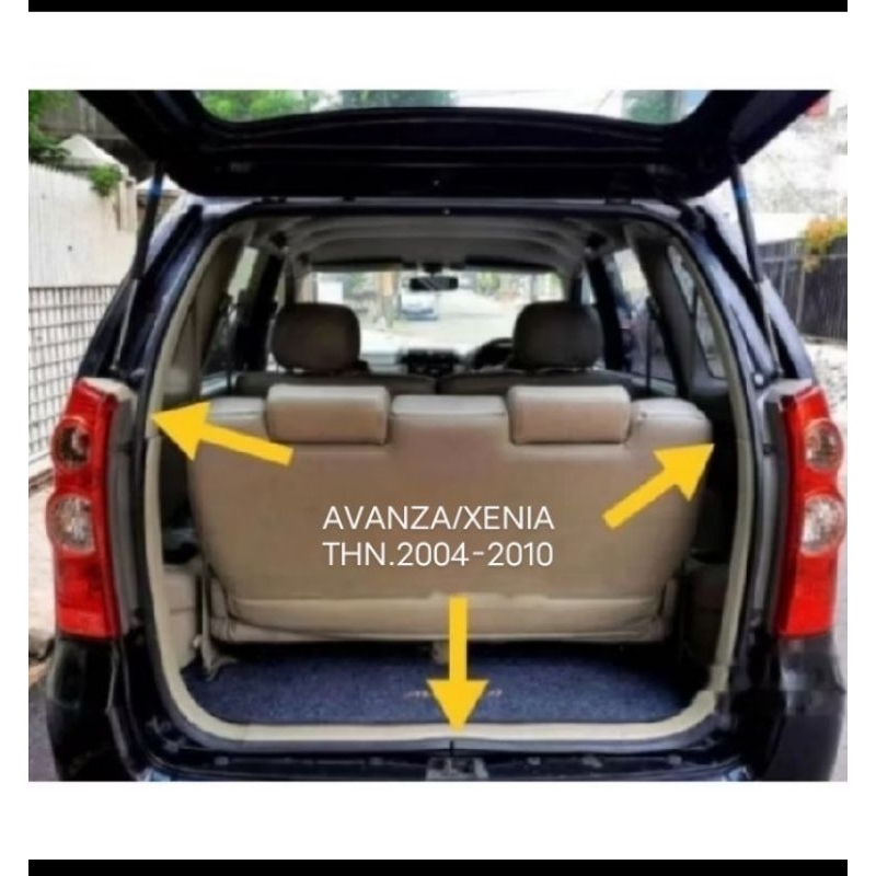 KARET BAGASI PINTU BELAKANG MOBIL AVANZA/XENIA VVT-I OLD